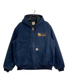 CarHartt（カーハート）の古着「USA製 企業ロゴアクティブジャケット」｜ネイビー