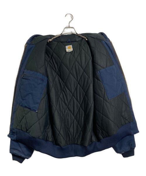 CarHartt（カーハート）CarHartt (カーハート) USA製 企業ロゴアクティブジャケット ネイビー サイズ:XL（実寸参照）の古着・服飾アイテム