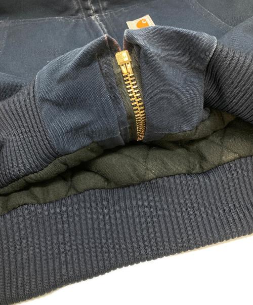 CarHartt（カーハート）CarHartt (カーハート) USA製 企業ロゴアクティブジャケット ネイビー サイズ:XL（実寸参照）の古着・服飾アイテム