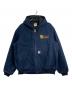 CarHartt（カーハート）の古着「USA製 企業ロゴアクティブジャケット」｜ネイビー