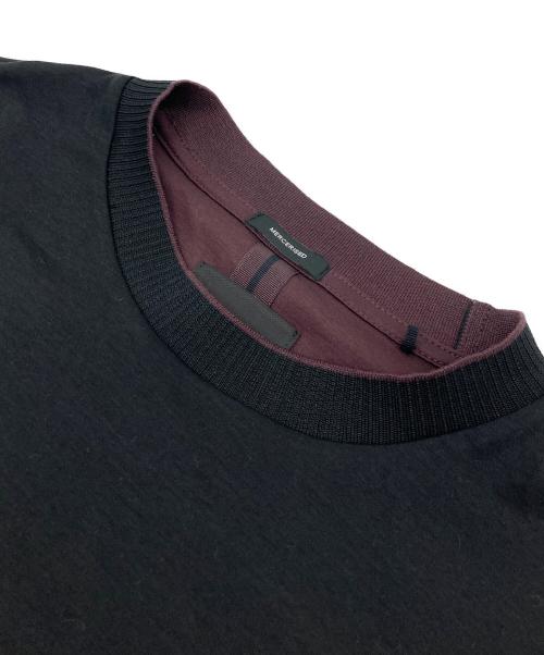 PORSCHE（ポルシェ）PORSCHE (ポルシェ) BOSS (ボス) スペシャルロゴ シルケットコットン Tシャツ ブラック サイズ:Sの古着・服飾アイテム