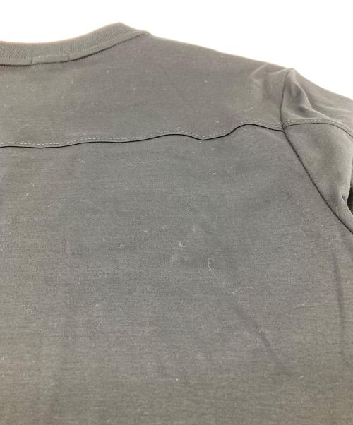 PORSCHE（ポルシェ）PORSCHE (ポルシェ) BOSS (ボス) スペシャルロゴ シルケットコットン Tシャツ ブラック サイズ:Sの古着・服飾アイテム