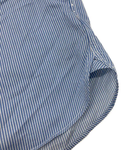 RRL（ダブルアールエル）RRL (ダブルアールエル) ストライプシャツ　コットンシャツ スカイブルー サイズ:14の古着・服飾アイテム