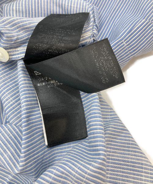 RRL（ダブルアールエル）RRL (ダブルアールエル) ストライプシャツ　コットンシャツ スカイブルー サイズ:14の古着・服飾アイテム
