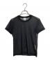 noir kei ninomiya（ノワール ケイ ニノミヤ）の古着「シアーＴシャツ」｜ブラック