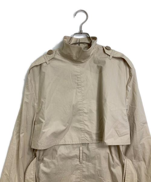 MM6 Maison Margiela（エムエムシックスメゾンマルジェラ）MM6 Maison Margiela (エムエムシックスメゾンマルジェラ) Reversed Trench Coat トレンチコート ベージュ サイズ:38の古着・服飾アイテム