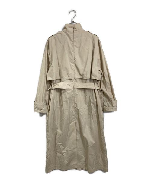 MM6 Maison Margiela（エムエムシックスメゾンマルジェラ）MM6 Maison Margiela (エムエムシックスメゾンマルジェラ) Reversed Trench Coat トレンチコート ベージュ サイズ:38の古着・服飾アイテム