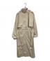 MM6 Maison Margiela（エムエムシックスメゾンマルジェラ）の古着「Reversed Trench Coat トレンチコート」｜ベージュ