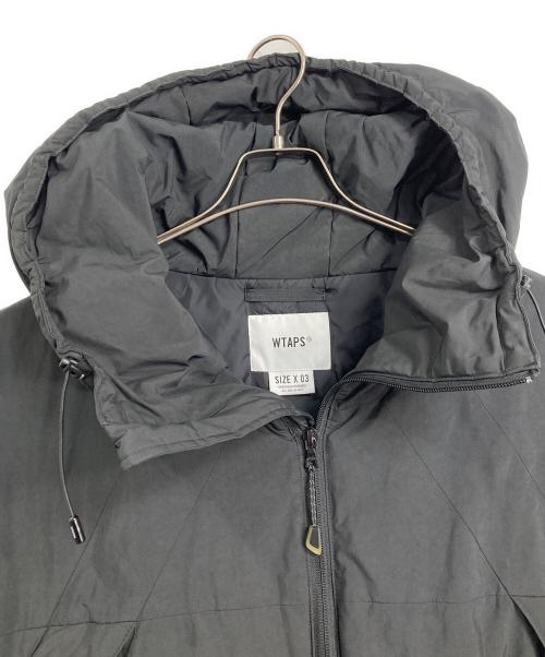 WTAPS（ダブルタップス）WTAPS (ダブルタップス) 中綿ジャケット　中綿コート　アウター ブラック サイズ:3の古着・服飾アイテム