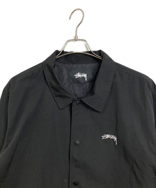 stussy（ステューシー）stussy (ステューシー) コーチジャケット ブラック サイズ:Lの古着・服飾アイテム