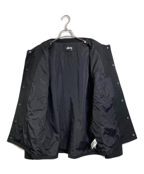 stussy（ステューシー）stussy (ステューシー) コーチジャケット ブラック サイズ:Lの古着・服飾アイテム