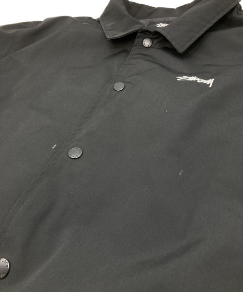 stussy（ステューシー）stussy (ステューシー) コーチジャケット ブラック サイズ:Lの古着・服飾アイテム