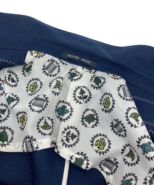 MACKINTOSH PHILOSOPHY（マッキントッシュ フィロソフィー）MACKINTOSH PHILOSOPHY (マッキントッシュ フィロソフィー) TROTTER JACKET  トロッタージャケット　アウター　ライトアウター ネイビー サイズ:38Rの古着・服飾アイテム