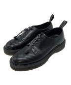 foot the coacherフットザコーチャー）の古着「ANARCHO TIE-UP SHOES レザーシューズ」｜ブラック