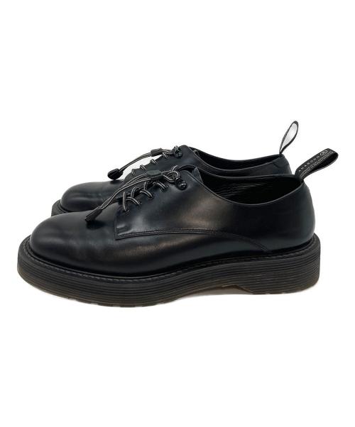 foot the coacher（フットザコーチャー）foot the coacher (フットザコーチャー) ANARCHO TIE-UP SHOES レザーシューズ ブラック サイズ:US8の古着・服飾アイテム