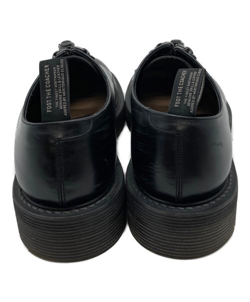 foot the coacher（フットザコーチャー）foot the coacher (フットザコーチャー) ANARCHO TIE-UP SHOES レザーシューズ ブラック サイズ:US8の古着・服飾アイテム