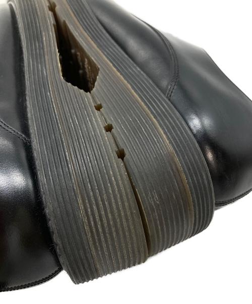 foot the coacher（フットザコーチャー）foot the coacher (フットザコーチャー) ANARCHO TIE-UP SHOES レザーシューズ ブラック サイズ:US8の古着・服飾アイテム