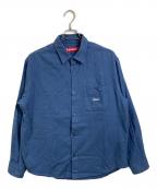SUPREMEシュプリーム）の古着「23FW Flannel Shirt 長袖シャツ」｜Dark Slate