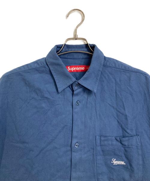 SUPREME（シュプリーム）SUPREME (シュプリーム) 23FW Flannel Shirt 長袖シャツ Dark Slate サイズ:Mの古着・服飾アイテム