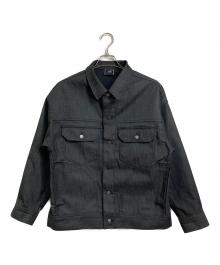 NEW BALANCE（ニューバランス）の古着「MET24 Denim Cardigan デニムジャケット」｜グレー