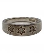 ageteアガット）の古着「三ツ星ダイヤダイヤモンド ピンキーリング　SILVER925、0.034ct」｜シルバー