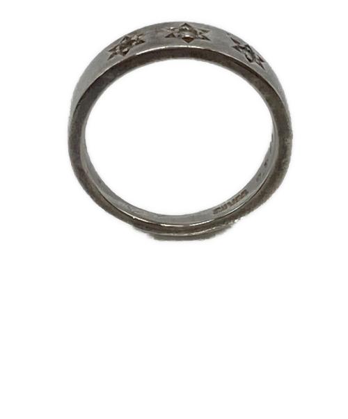 agete（アガット）agete (アガット) 三ツ星ダイヤダイヤモンド ピンキーリング　SILVER925、0.034ct シルバー サイズ:実寸参照の古着・服飾アイテム