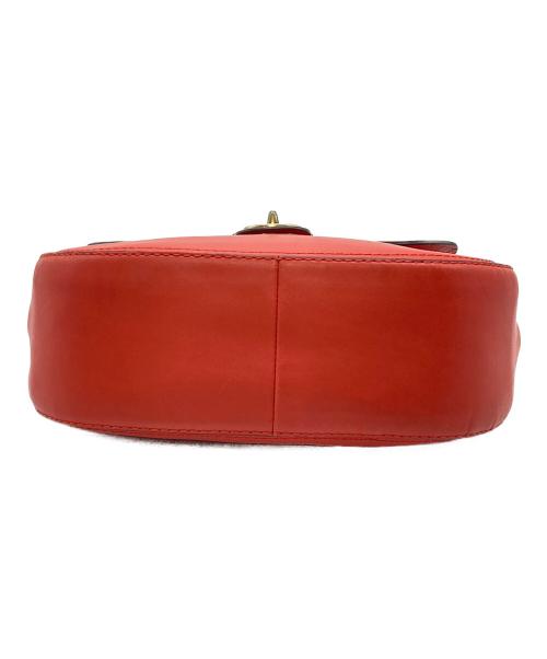 COACH（コーチ）COACH (コーチ) ターンロック ショルダーバッグ オレンジ サイズ:実寸参照の古着・服飾アイテム
