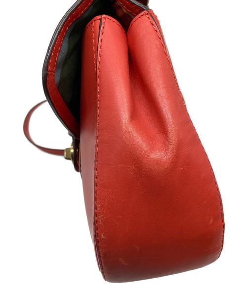 COACH（コーチ）COACH (コーチ) ターンロック ショルダーバッグ オレンジ サイズ:実寸参照の古着・服飾アイテム