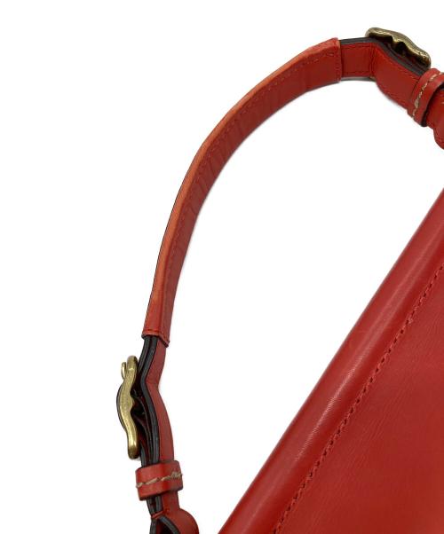 COACH（コーチ）COACH (コーチ) ターンロック ショルダーバッグ オレンジ サイズ:実寸参照の古着・服飾アイテム