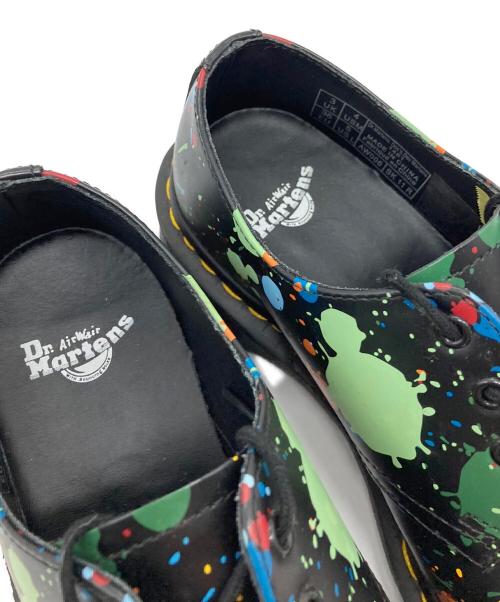 Dr.Martens（ドクターマーチン）Dr.Martens (ドクターマーチン) 1461 PAINT SPLATTER ブラック サイズ:UK3の古着・服飾アイテム