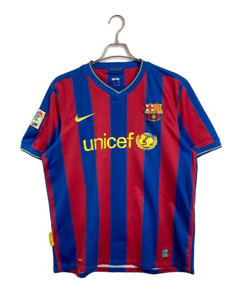 NIKE（ナイキ）NIKE (ナイキ) 【古着】ゲームシャツ　バルセロナ 09-10シーズン ブルー×レッド サイズ:Lの古着・服飾アイテム