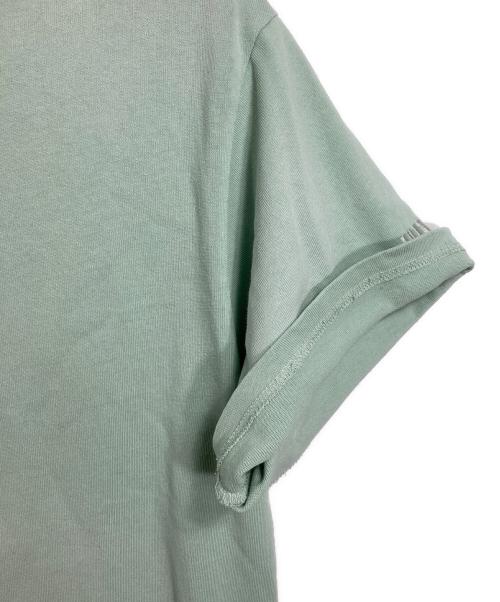 WIND AND SEA（ウィンダンシー）WIND AND SEA (ウィンダンシー) sulfur dyeing logo S/S TEE  サルファー ダイイング ロゴ ショートスリーブ ティー  半袖カットソー　Tシャツ　Tee ミント サイズ: L	の古着・服飾アイテム