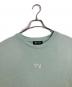 WIND AND SEA (ウィンダンシー) sulfur dyeing logo S/S TEE  サルファー ダイイング ロゴ ショートスリーブ ティー  半袖カットソー　Tシャツ　Tee ミント サイズ: L	：6000円