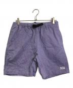 WIND AND SEAウィンダンシー）の古着「ESS SEA SHORTS  ショーツ　ハーフパンツ」｜パープル