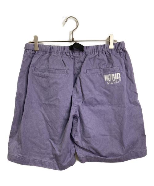 WIND AND SEA（ウィンダンシー）WIND AND SEA (ウィンダンシー) ESS SEA SHORTS  ショーツ　ハーフパンツ パープル サイズ:Mの古着・服飾アイテム
