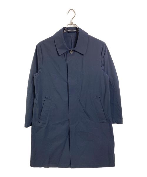 MEN's MELROSE（メンズメルローズ）MEN's MELROSE (メンズメルローズ) MOVE IT ストレットタフタシティユースライトコート　アウター　ライトアウター ネイビー サイズ:3の古着・服飾アイテム