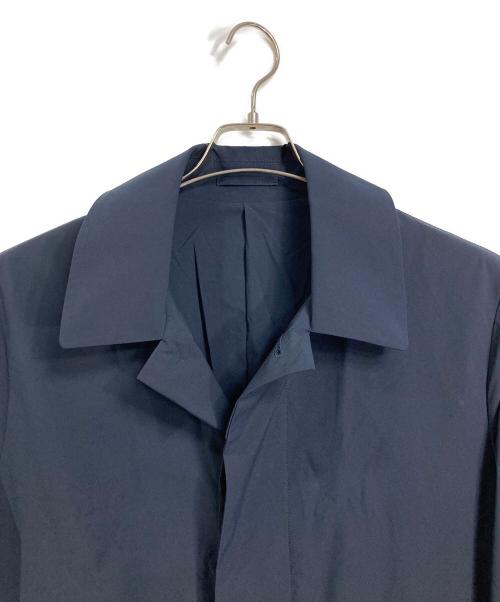 MEN's MELROSE（メンズメルローズ）MEN's MELROSE (メンズメルローズ) MOVE IT ストレットタフタシティユースライトコート　アウター　ライトアウター ネイビー サイズ:3の古着・服飾アイテム