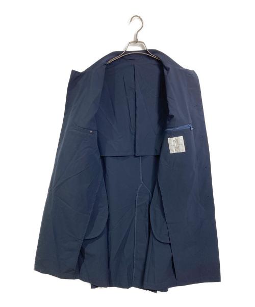 MEN's MELROSE（メンズメルローズ）MEN's MELROSE (メンズメルローズ) MOVE IT ストレットタフタシティユースライトコート　アウター　ライトアウター ネイビー サイズ:3の古着・服飾アイテム