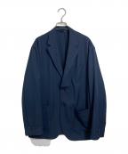 B:MING LIFE STORE by BEAMSビーミングライフストア バイ ビームス）の古着「CITY DWELLERS / CORDURA(R) リップストップナイロン 2ボタン ジャケット 24SS」｜ネイビー