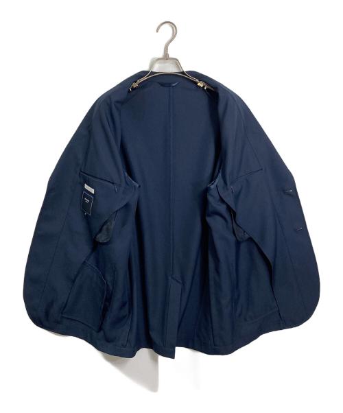 B:MING LIFE STORE by BEAMS（ビーミングライフストア バイ ビームス）B:MING LIFE STORE by BEAMS (ビーミングライフストア バイ ビームス) CITY DWELLERS / CORDURA(R) リップストップナイロン 2ボタン ジャケット 24SS ネイビー サイズ:48の古着・服飾アイテム