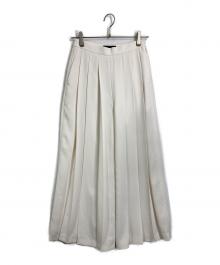 STUMBLY（スタンブリ―）の古着「Tuck Pleated Wide Pants  タックプリーツワイドパンツ」｜ベージュ