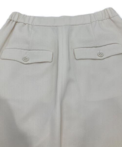 STUMBLY（スタンブリ―）STUMBLY (スタンブリ―) Tuck Pleated Wide Pants  タックプリーツワイドパンツ ベージュ サイズ:36の古着・服飾アイテム