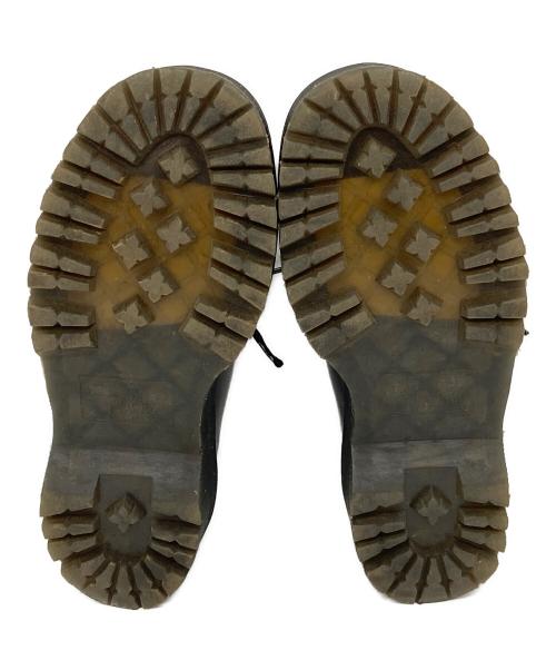 Dr.Martens（ドクターマーチン）Dr.Martens (ドクターマーチン) QUAD 3ホール パテントレザーシューズ　厚底 ブラック サイズ:UKの古着・服飾アイテム