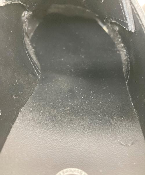 Dr.Martens（ドクターマーチン）Dr.Martens (ドクターマーチン) QUAD 3ホール パテントレザーシューズ　厚底 ブラック サイズ:UKの古着・服飾アイテム
