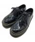 Dr.Martens（ドクターマーチン）の古着「QUAD 3ホール パテントレザーシューズ　厚底」｜ブラック
