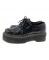 Dr.Martens (ドクターマーチン) QUAD 3ホール パテントレザーシューズ　厚底 ブラック サイズ:UK：8000円