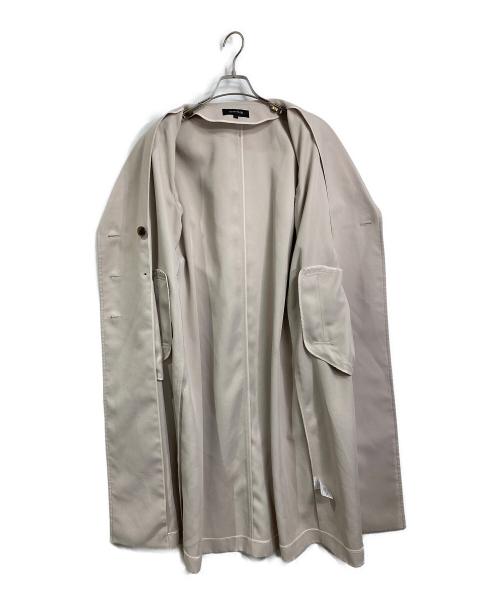 UNTITLED（アンタイトル）UNTITLED (アンタイトル) バックサテントレンチコート　アウター　ライトアウター ベージュ サイズ:1の古着・服飾アイテム