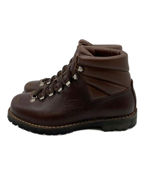 zamberlan（ザンバラン）zamberlan (ザンバラン) フジヤマ　レザーシューズ　登山靴 ブラウン サイズ:40の古着・服飾アイテム