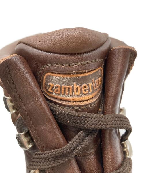 zamberlan（ザンバラン）zamberlan (ザンバラン) フジヤマ　レザーシューズ　登山靴 ブラウン サイズ:40の古着・服飾アイテム