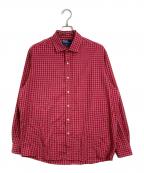 POLO RALPH LAURENポロ・ラルフローレン）の古着「【古着】westerton チェックシャツ　コットンシャツ」｜レッド